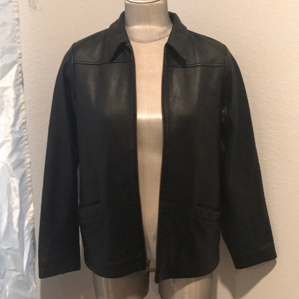 Girls Genuine Leather Jacket